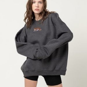 🐅Tiger Embroidered Oversized Sweatshirt